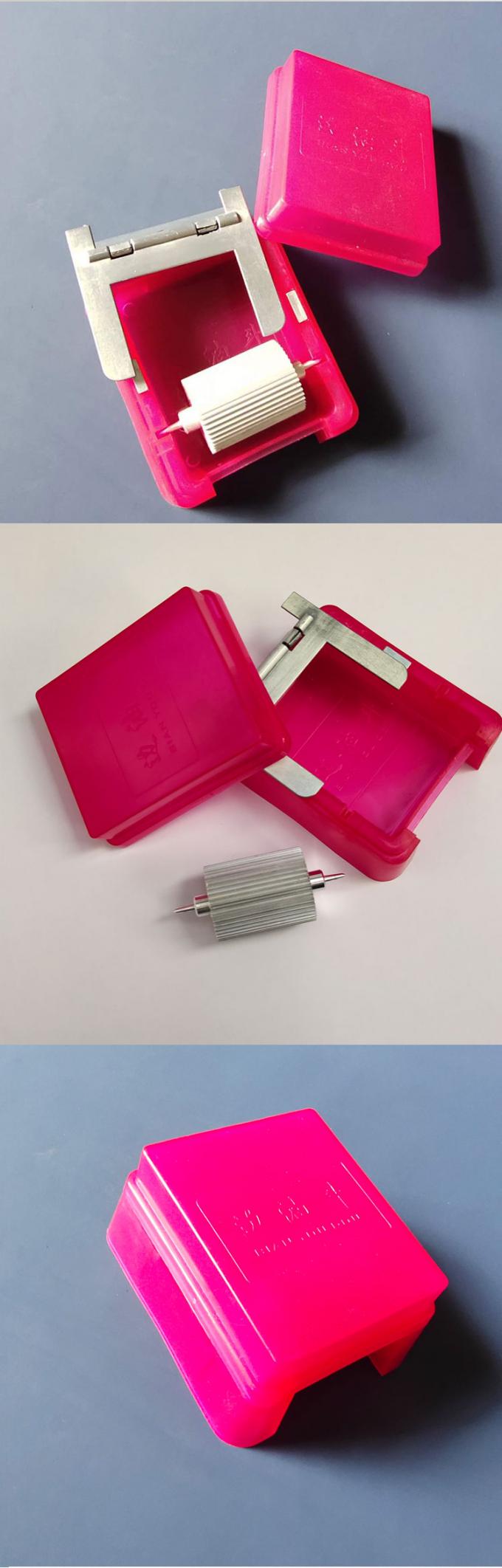 Caixa de tinta de &oacute;leo antiaderente para m&aacute;quina de pintura de cor de borda de couro Saco Cintura Carteira 8