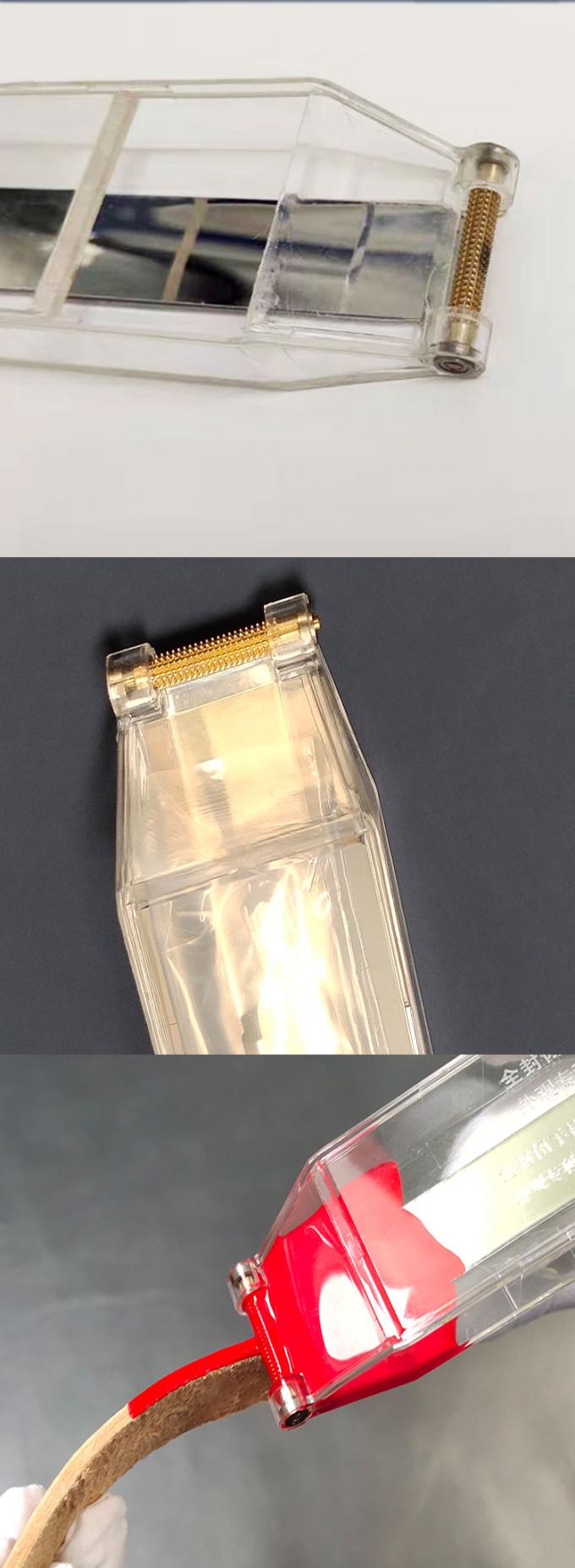 Tratamento de tinta de borda caneta rolante portátil selada borda transparente Ferramentas de tingimento para borda de couro 8