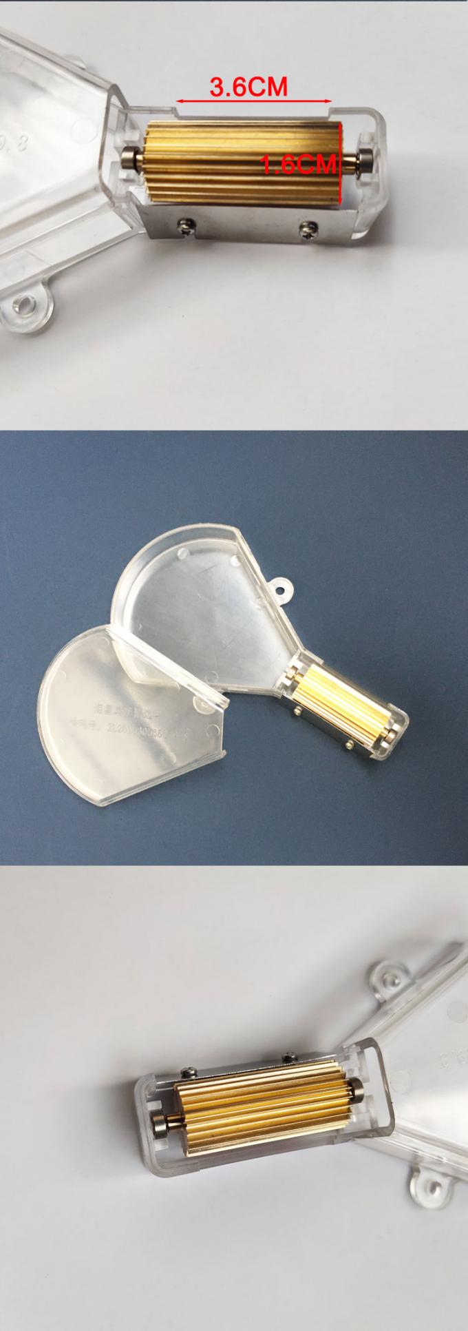 Ferramenta de pintura de borda de couro em forma de ventoinha, m&aacute;quina de tingir borda de couro irregular para sacos, cintos de carteira. 8