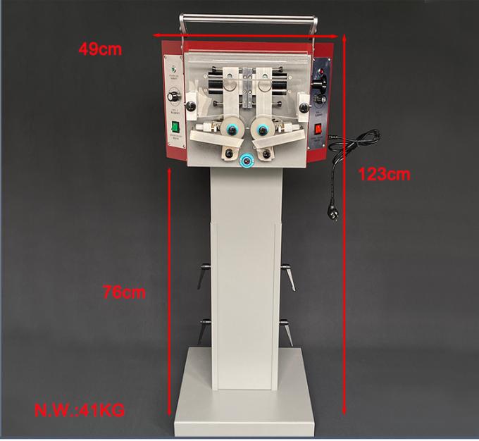 Máquina elétrica de tingir bordas de couro de dois lados para sacos de cinto 8