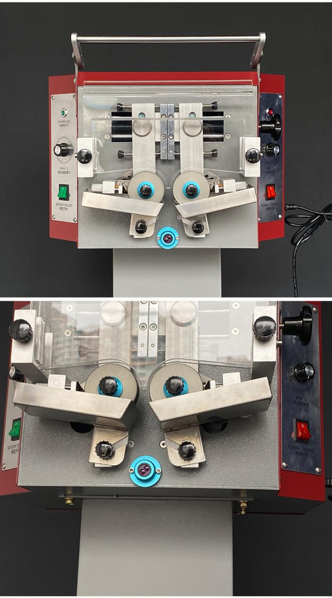 Máquina elétrica de tingir bordas de couro de dois lados para sacos de cinto 10
