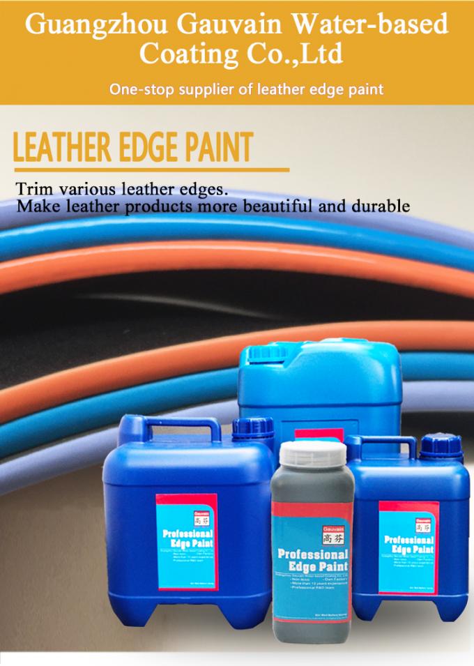 Pintura de borda de couro à base de água Uso para borda de couro bruto Cintos de calçado Bolsas de sapatos Diferentes cores 0