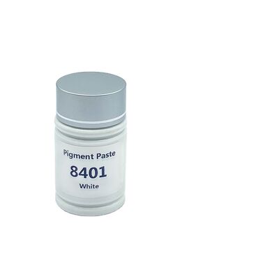 Wholesale  Water Based Dye Pigment Paste 8401 White Organic Liquid Color Pigments for Coating