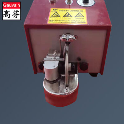 Máquina de pintura de borda de couro elétrica de lado único para sacos de cinto