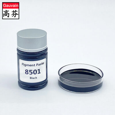 Fabrica de cores à base de água directas Pigmentos de pasta para revestimentos 8501 Pigmento líquido preto para tinta de impressão têxtil