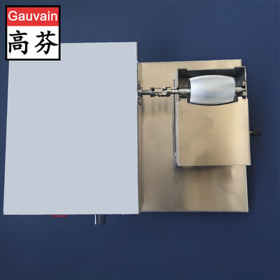 Máquina de tinta de caixa de tinta de óleo de borda de couro de lado único para sacos de cinto fácil de limpar 220V