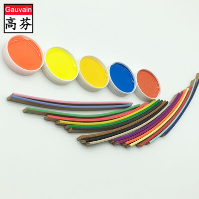 Pintura de borda de couro à base de água Uso para borda de couro bruto Cintos de calçado Bolsas de sapatos Diferentes cores